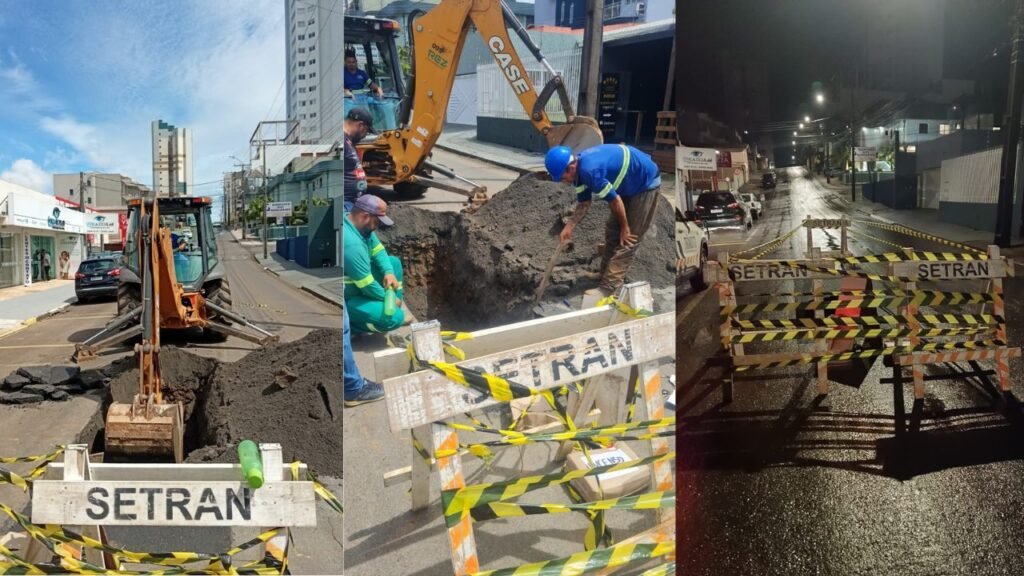 buraco Rua Quintino Bocaiuva Guarapuava