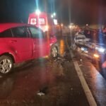 Acidente entre dois...