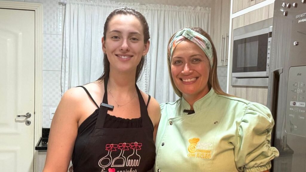 Cozinhando com a Cleo: pavê de Leite Ninho com morango