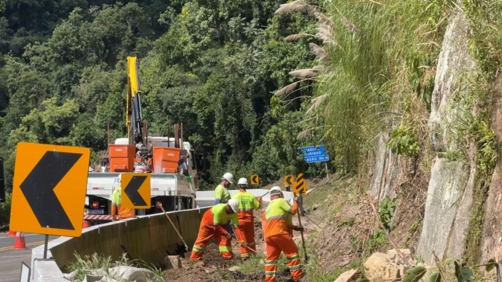 Interdição parcial na BR-277 na Serra da Esperança para instalação de barreiras de concreto