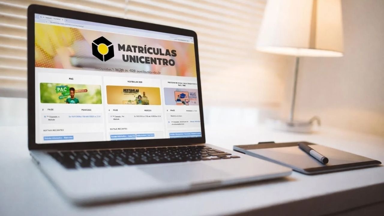Unicentro inicia pré-matrícula para aprovados no Vestibular e PAC 2026