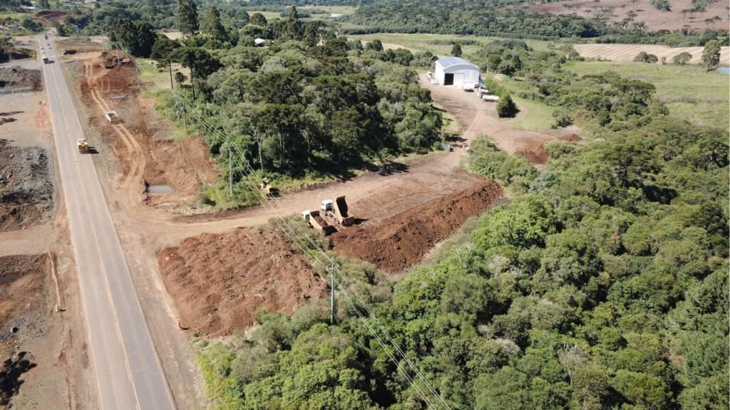 PRC-466 passa por obra de duplicação em concreto e terá interdição temporária para detonação de rochas.