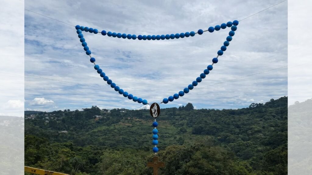 Maior terço suspenso do Paraná passa a integrar o Ramal 1 do Caminho de Belém, em Guarapuava.