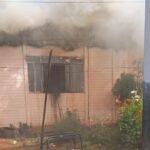 Incêndio destrói casa...