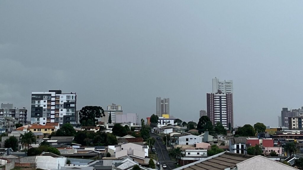Guarapuava terá fim de semana com predomínio de sol e sem previsão de chuva, segundo o Simepar.