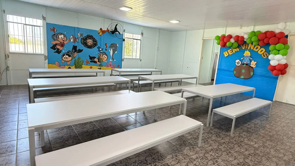 Reformas em escolas e CMEIs da rede municipal de Guarapuava