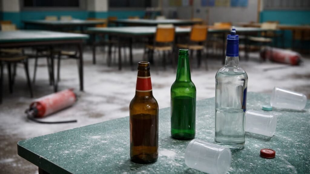 Escola municipal foi alvo de invasão e vandalismo durante a noite em Goioxim