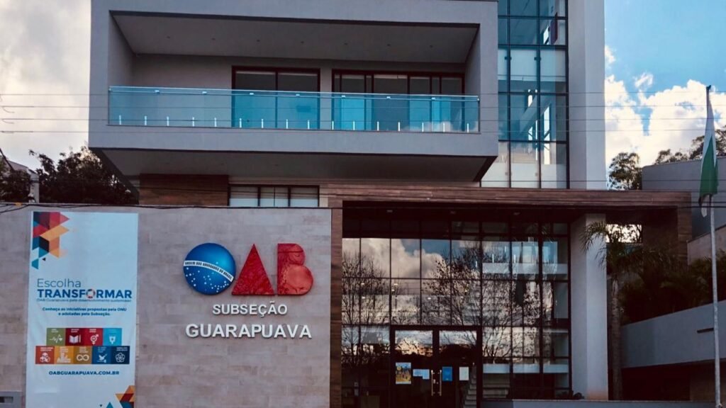 Fachada da OAB Subseção Guarapuava