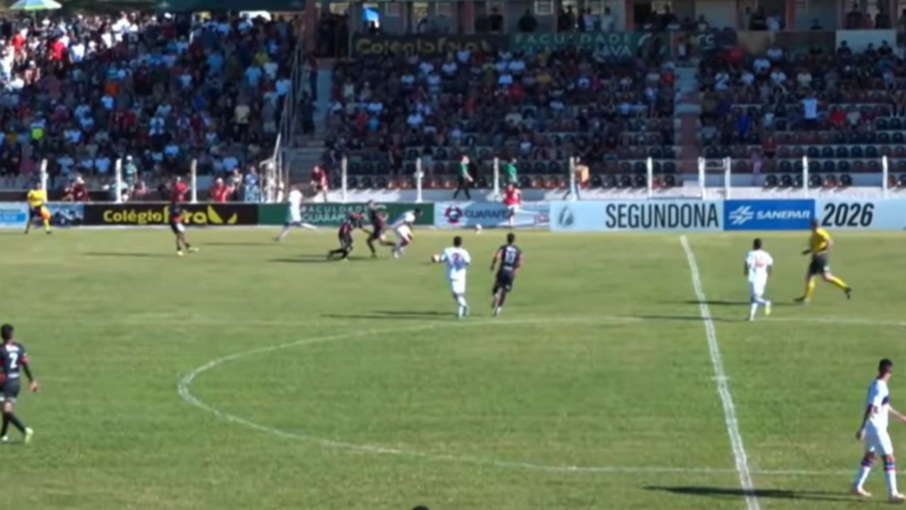 Batel saiu na frente, mas cedeu empate ao Paraná Clube na reta final, pela quinta rodada da Segundona Sanepar 2026