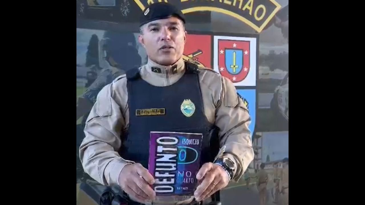 Obra de ficção escrita por sargento da Polícia Militar de Guarapuava aborda temas relacionados a crimes e sistema prisional.