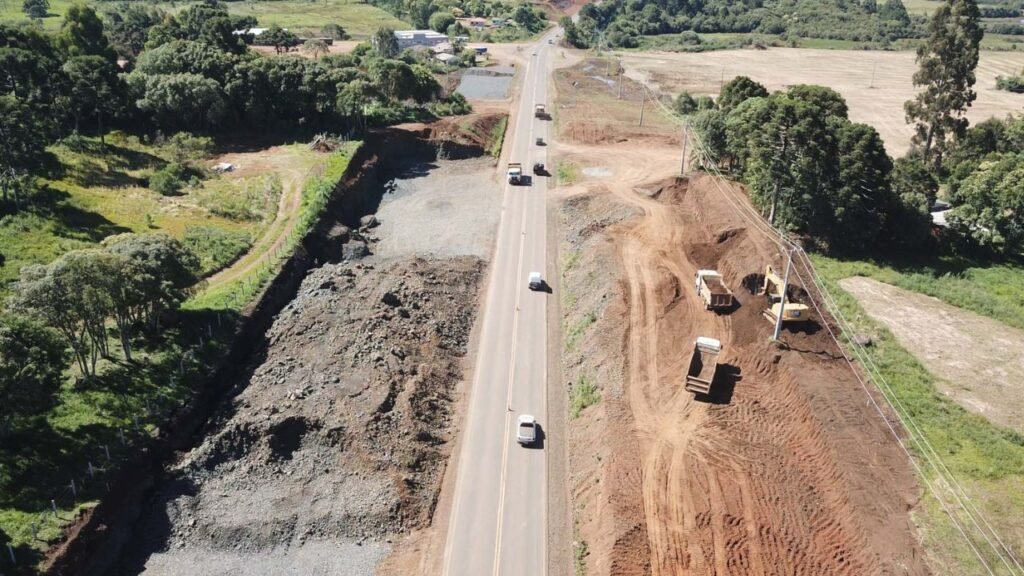 PRC-466 entre Turvo e Palmeirinha tem detonação de rochas esta semana.