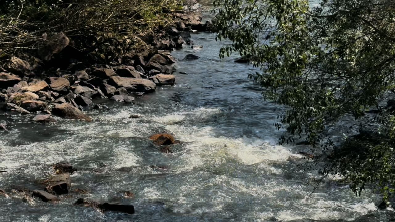 Rio das Pedras, em Guarapuava. Foto: Arquivo/ Atento News