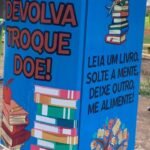 Geladeira usada como...