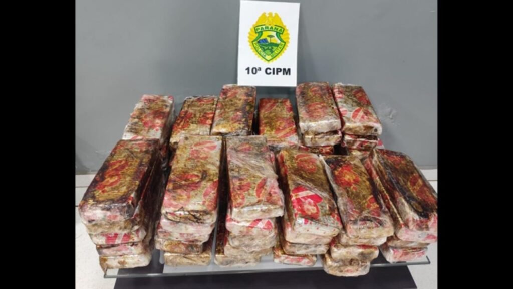 Droga foi encontrada em bagagens durante fiscalização em ônibus na rodoviária