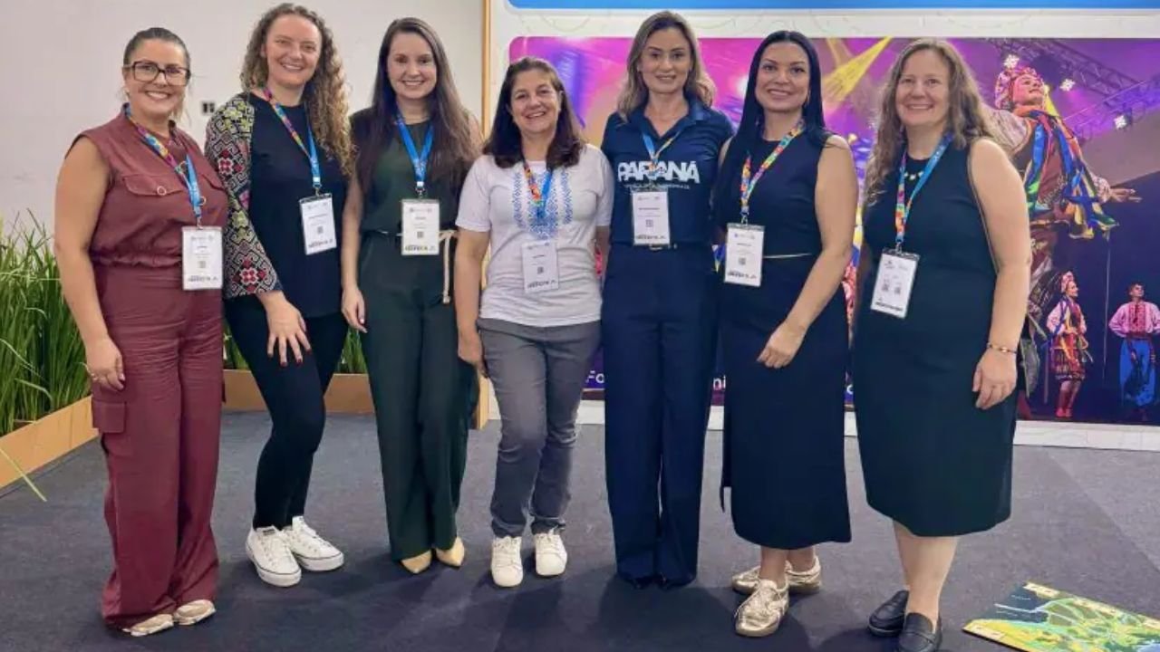 Representantes de Guarapuava participaram da Expo Turismo Paraná 2026, em Curitiba, promovendo o potencial turístico do município.