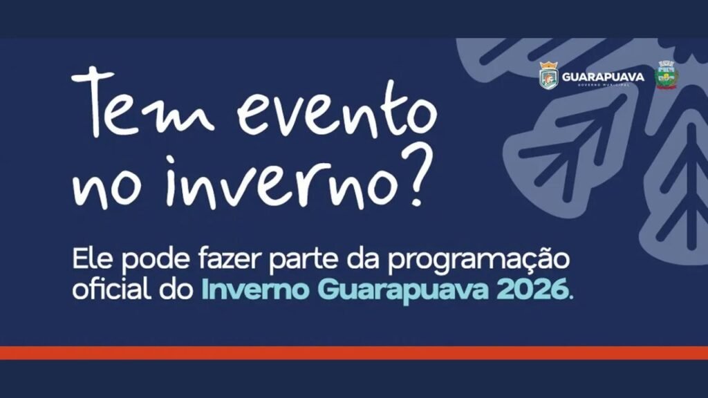 Guarapuava abre inscrições para programação oficial de inverno,