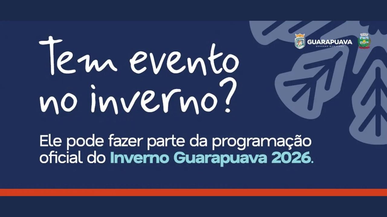 Guarapuava abre inscrições para programação oficial de inverno,