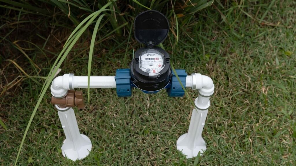 Hidrômetro utilizado para medir o consumo de água em imóvel atendido pela Sanepar