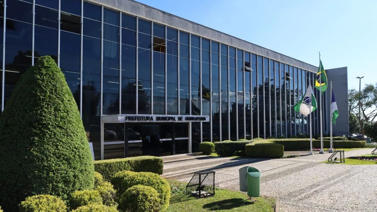 Paço Municipal de Guarapuava, sede da administração municipal.