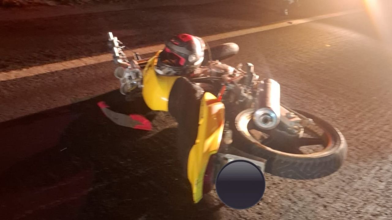 Motociclista de 25 anos morreu após colisão envolvendo três veículos em trecho com operação de pare e siga na PR-170, em Guarapuava.