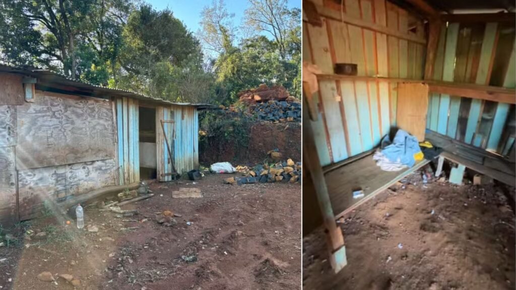 Operações da Polícia Civil foram realizadas em Cantagalo e Virmond e resultaram na prisão de um investigado por furto e no resgate de dois trabalhadores. Fotos: Divulgação/ Polícia Civil