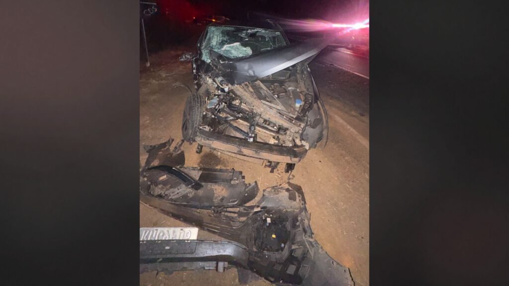 Acidente na PR-158 entre Laranjeiras do Sul e Rio Bonito do Iguaçu deixou dois mortos e quatro feridos.