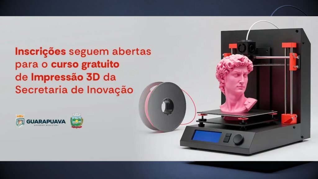 Inscrições seguem abertas para curso Inova3D em Guarapuava
