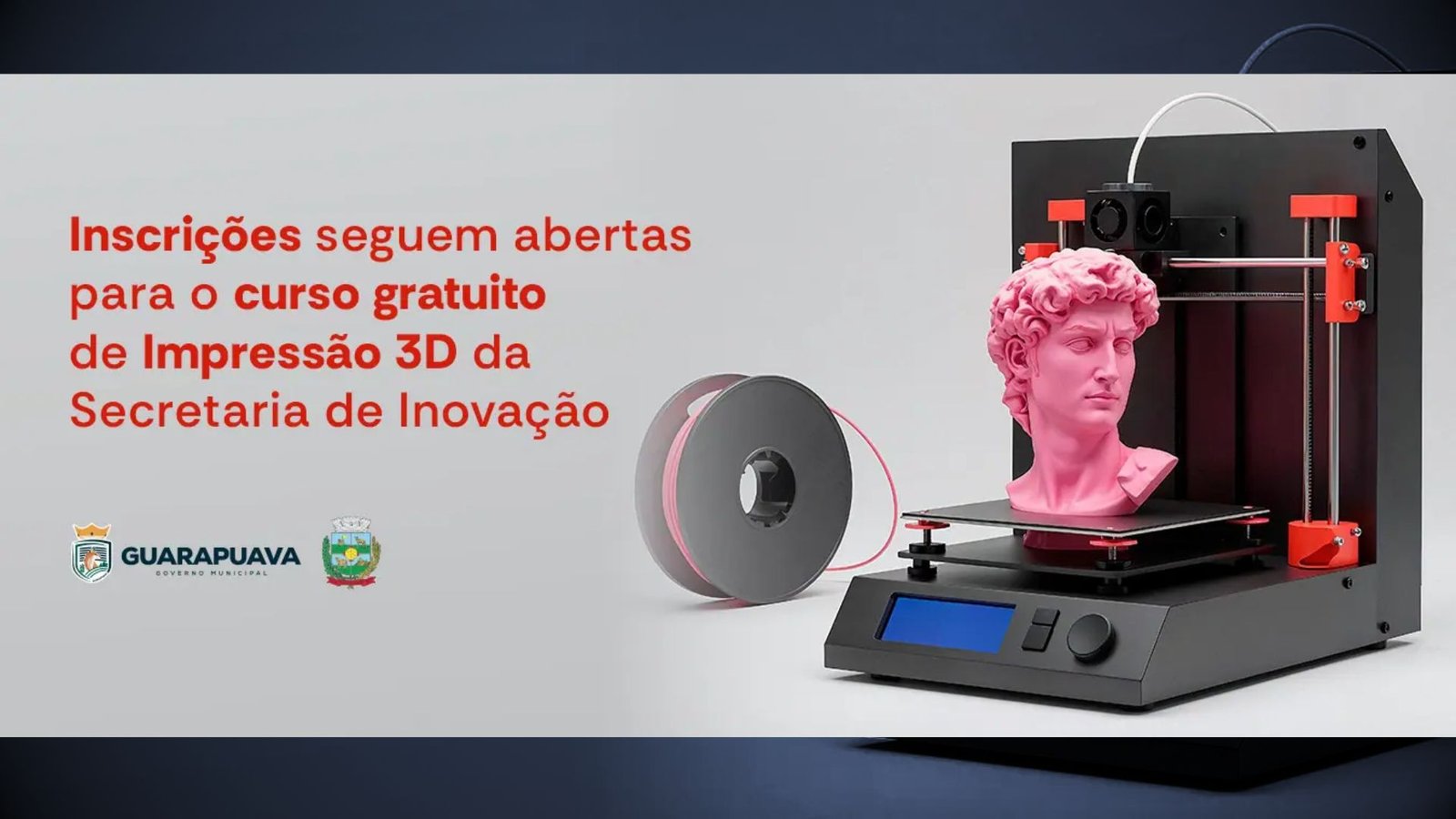 Inscrições seguem abertas para curso Inova3D em Guarapuava