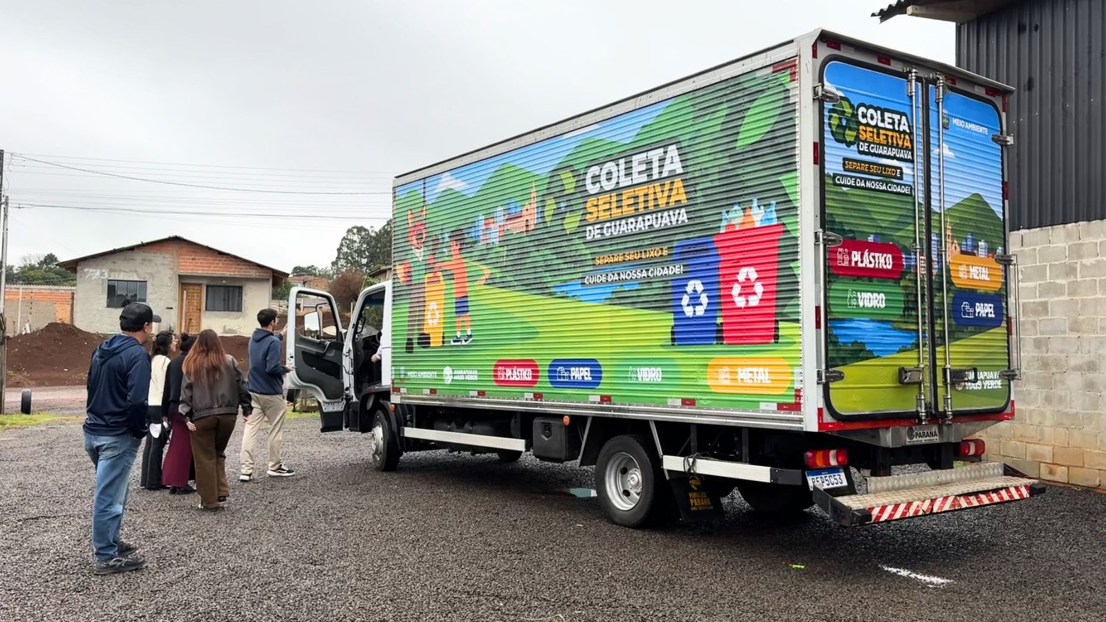 A coleta seletiva será retomada em Guarapuava no dia 10 de agosto com atendimento quinzenal em todos os bairros e distritos. Foto: William Batista/ Atento News