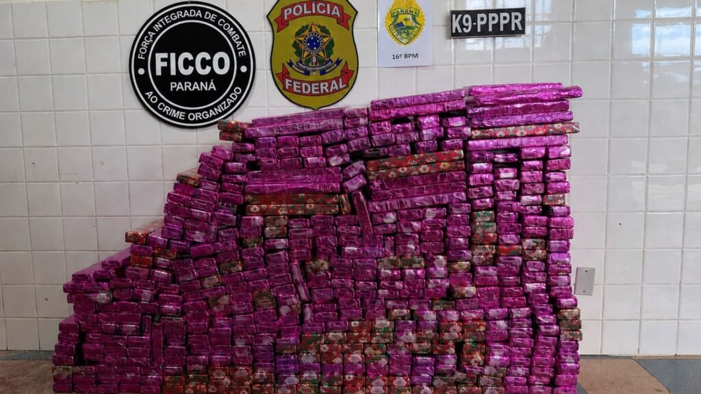 401 kg de maconha apreendidos na BR-277 em Guarapuava