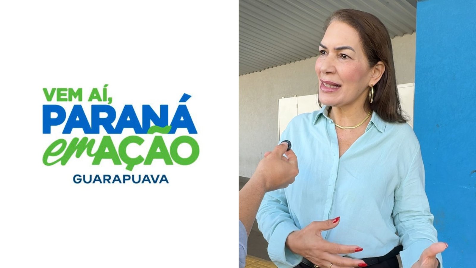 Helena Francisca Alves detalhou ao Atento News os serviços disponíveis durante o Paraná em Ação, em Guarapuava.