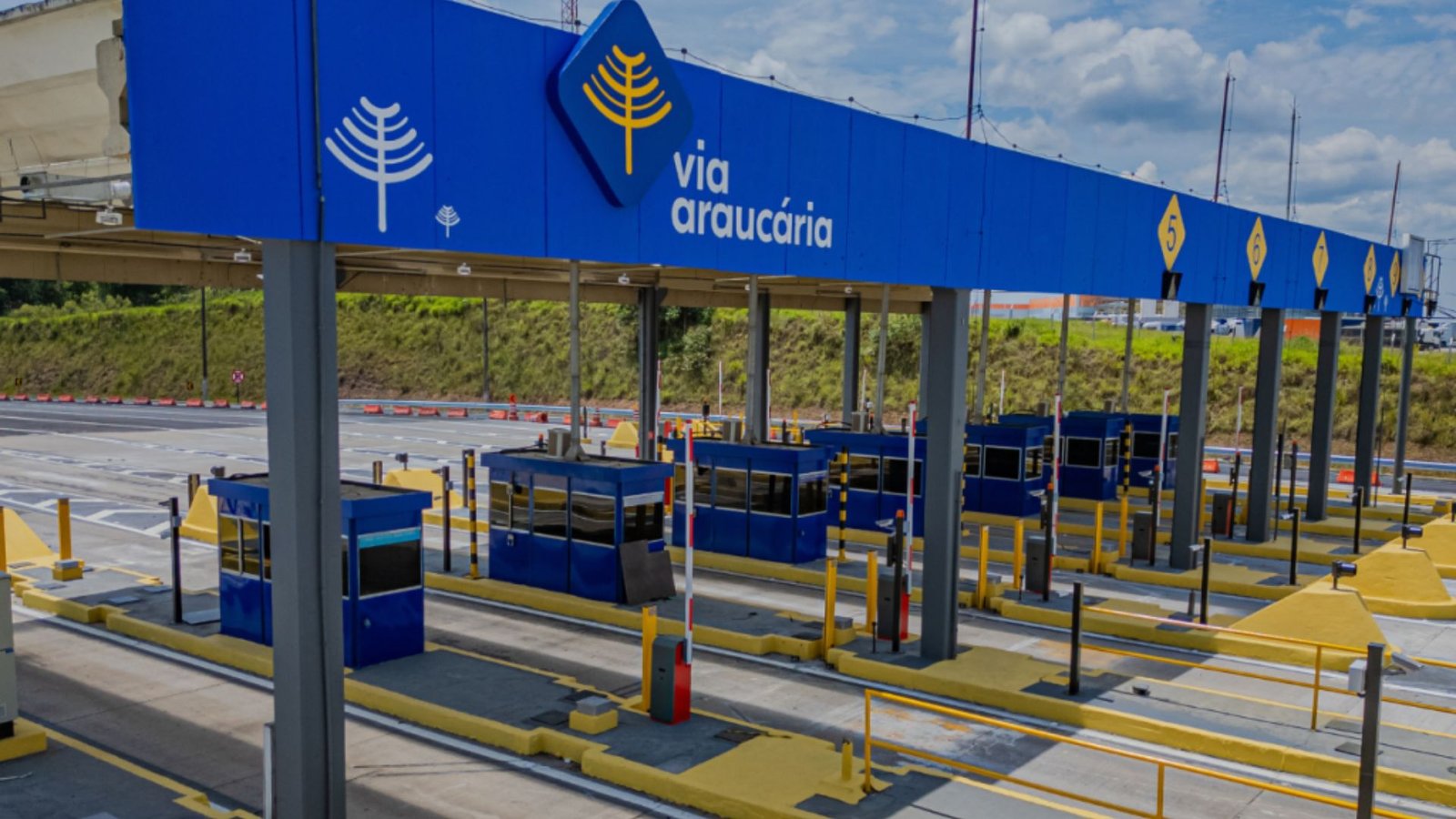 Tarifa para veículos leves em São Luiz do Purunã passa a R$ 9,80 a partir de sexta-feira (28). Imagem: Divulgação/Via Araucária