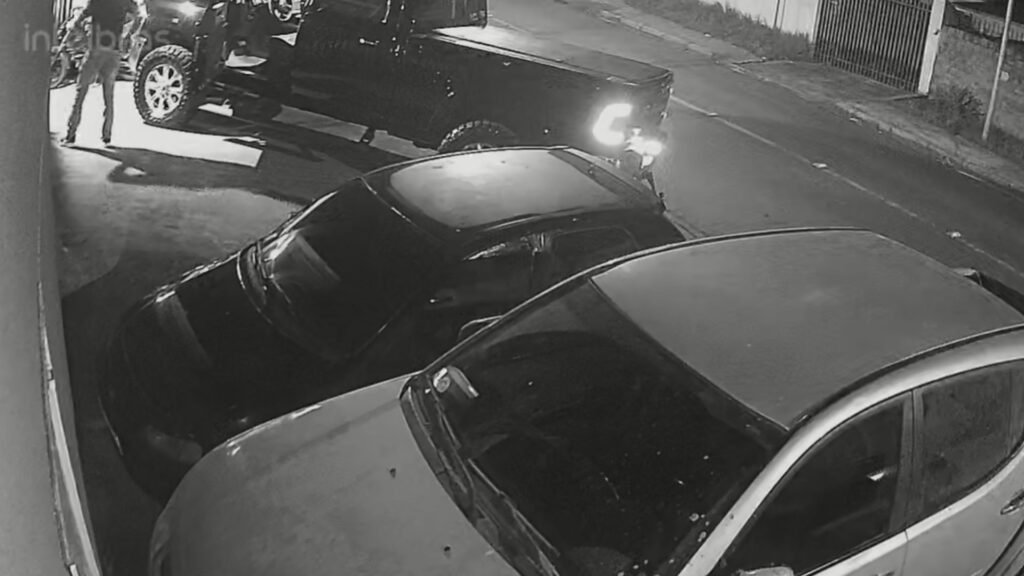 PMPR prende em Turvo suspeito de esfaquear motociclista em Guarapuava. Foto: Reprodução/ PM
