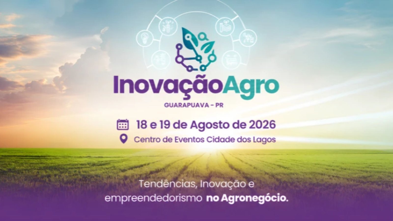 InovaçãoAgro reúne produtores, pesquisadores e profissionais do agronegócio em Guarapuava