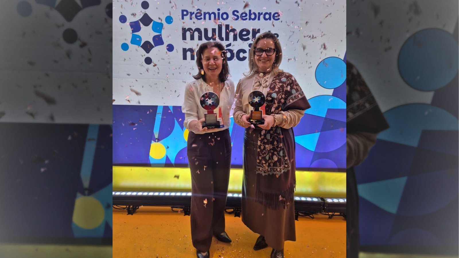 Empreendedoras de Guarapuava são premiadas pelo Sebrae no Paraná. Foto: Divulgação/ Sebrae