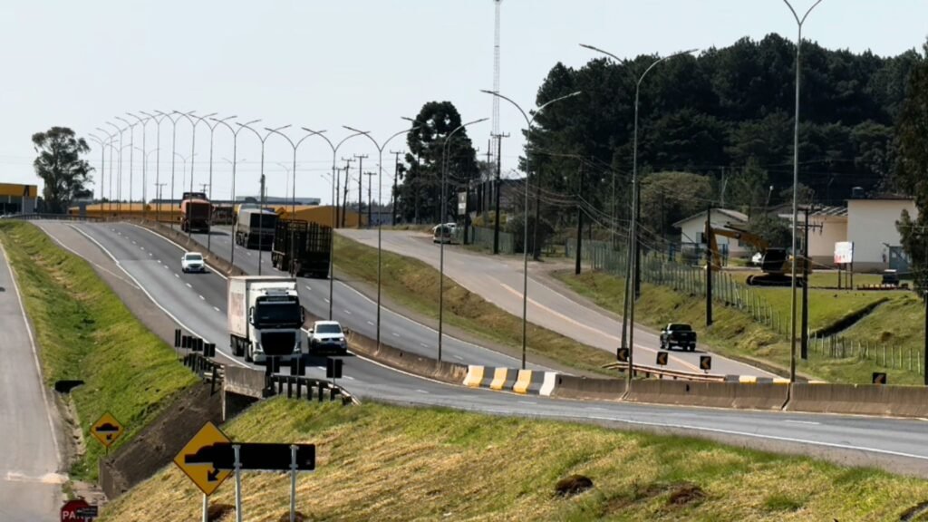Guarapuava estava entre os 13 trechos paranaenses previstos para receber testes de radares de velocidade média. Foto: Arquivo/ Atento News