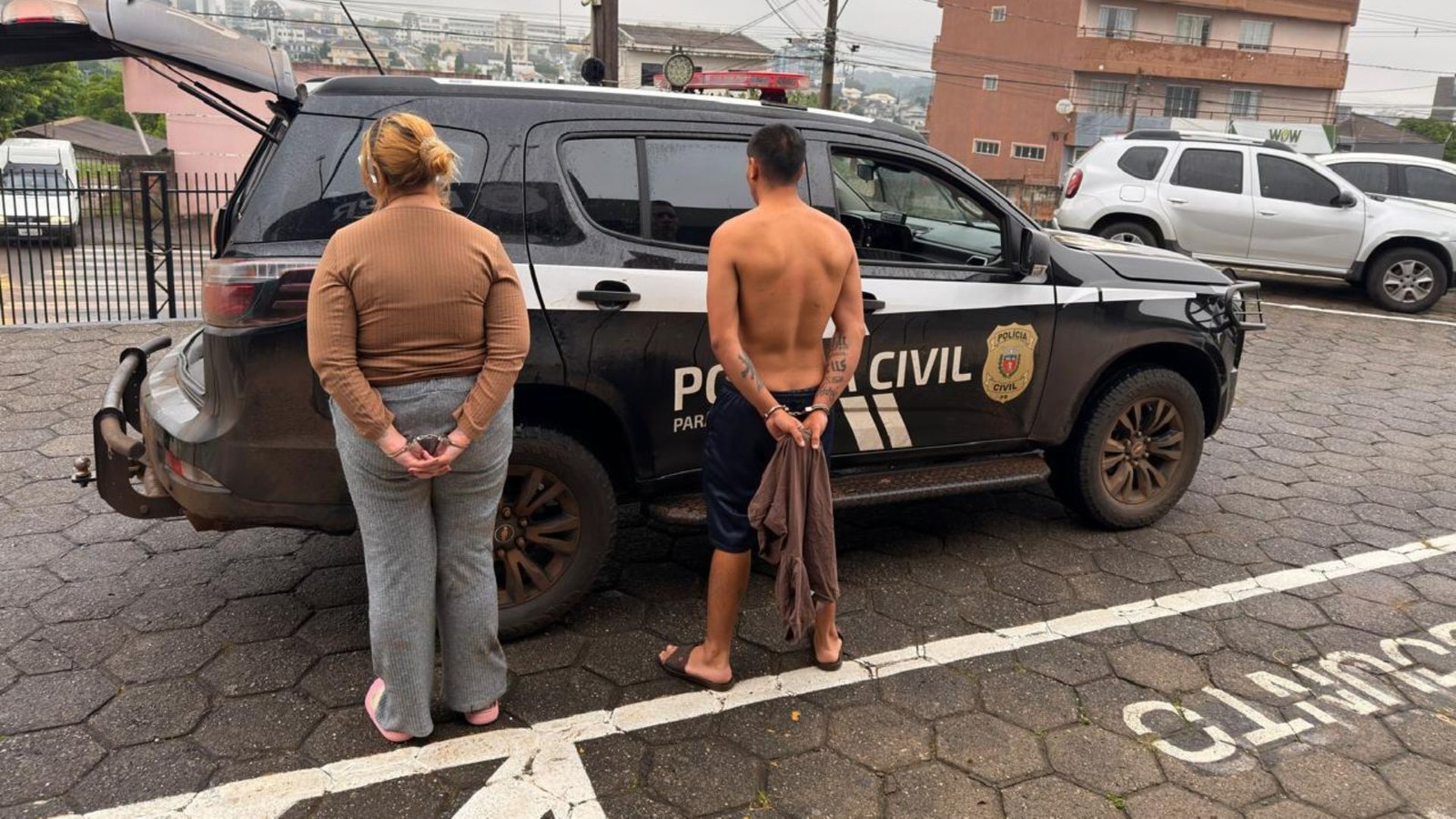 Polícia Civil realizou uma operação de combate ao tráfico de drogas em Guarapuava. Foto: Divulgação/PCPR.